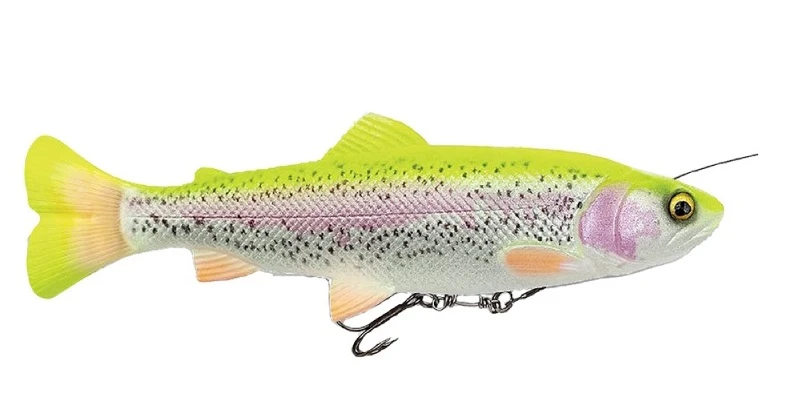 Savage Gear 4D Line Thru Pulsetail Trout 20cm, 102gr, Lemon Trout