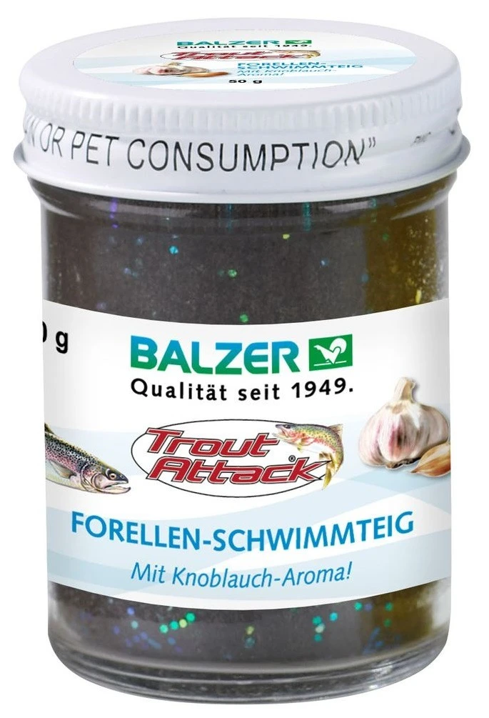 Balzer Trout Attack Garlic Trout Paste 50gr Blue