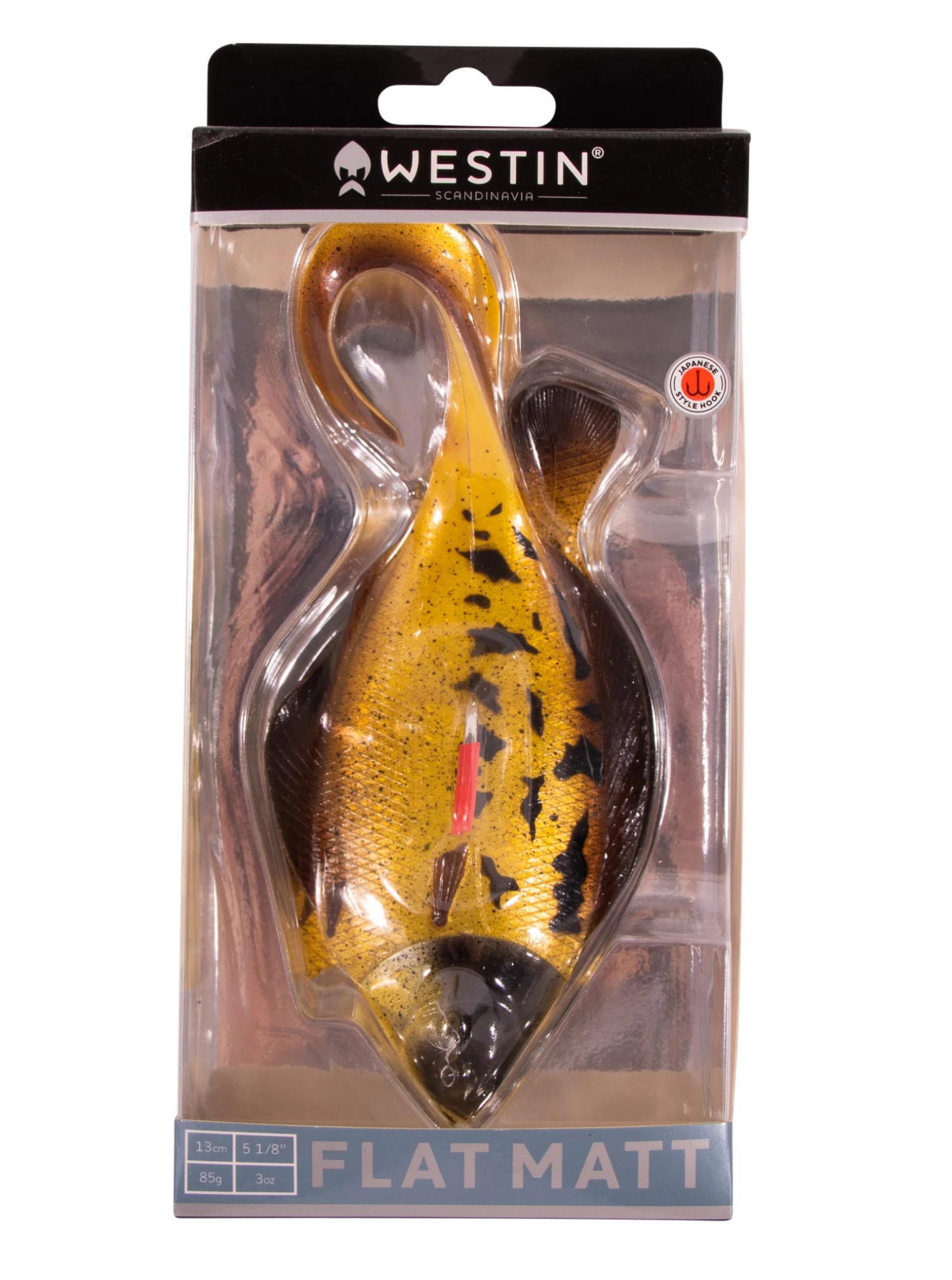 Flat Matt Jig 8,5cm (85g) 2+1pc Golden Flounder