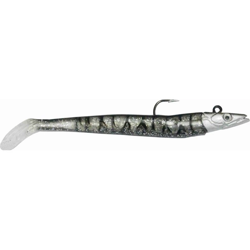 Yamashiro Soft Lures With Jighead 12cm Color 2 (5pcs)